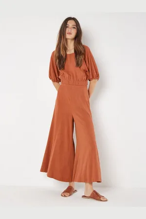 Apricot Palazzohose Linen Mix Palazzo Trousers, mit elastischem Bund - Verkäufer: