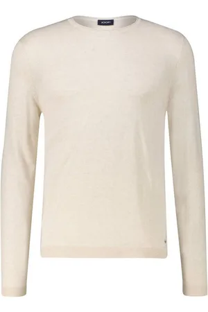 JOOP! Strickpullover Herren Strickpullover mit Leinen MENDORO (1-tlg) - Verkäufer: engelhorn