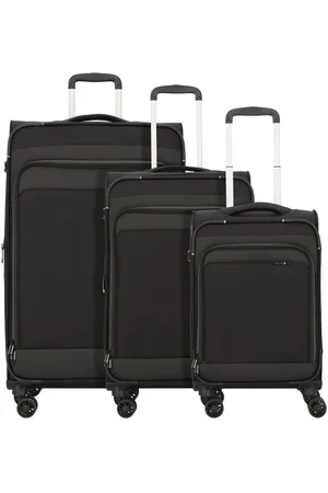 D&N Trolleyset Travel Line, 4 Rollen, (3-teilig, 3 tlg), Polyester - Verkäufer: WE LOVE BAGS