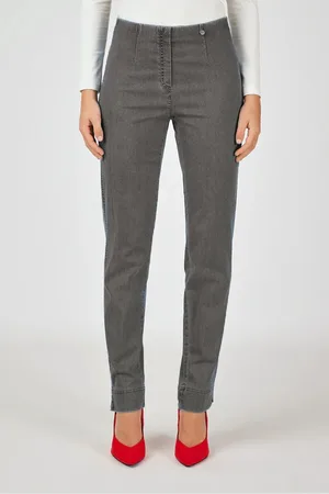 Robell Stretch-Hose Marie Jeans (Hose, 1-tlg., 1er Pack) Elastischer Bund - Verkäufer: Look@myshop