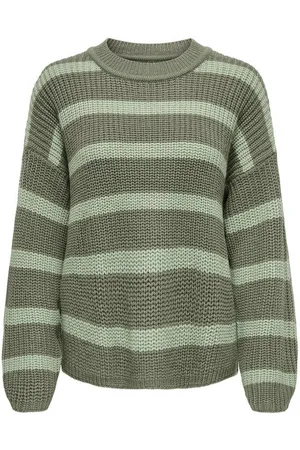 JACQUELINE DE YONG Strickpullover Gestreifter Strick Pullover Rundhals JDYJUSTY JDYJUSTY L/S STRIPE PULLOVER KNT NOOS - Verkäufer: ARIZONAS