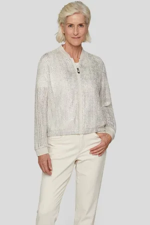 Rabe Blouson Blouson mit Glanz-Effekt und Reißverschluss
