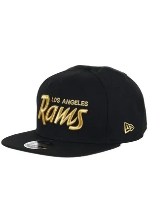 New Era Baseball Cap Los Angeles Rams Black Metal Gold Script 9Fifty Cap One-Size - Verkäufer: fosho