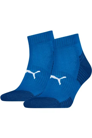 PUMA Kurzsocken UNISEX SPORT CUSHIONED QUARTER 2P (2 Paar) Rippenbündchen, optimierte Dämpfung für zusätzlichen Komfort