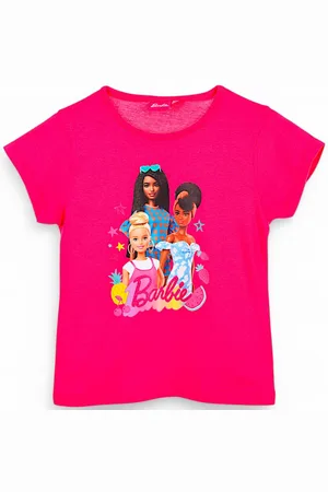 Barbie T-Shirt Jersey Mädchen Kurzarmshirt aus Baumwolle Gr. 104 - 140 cm - Verkäufer: Starkids Licensed Brands and more
