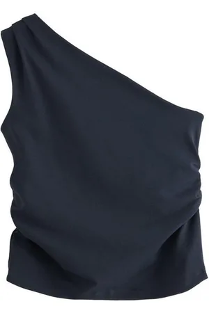 Next One-Shoulder-Top Einschulteriges, gerafftes Oberteil (1-tlg) - Verkäufer: Germany GmbH