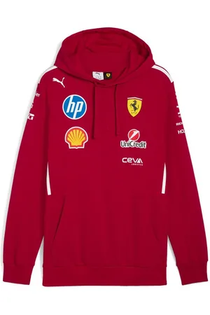 PUMA Hoodie Scuderia Ferrari HP 2025 Fahrer Hoodie Herren