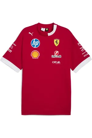PUMA T-Shirt Scuderia Ferrari 2025 Drivers T-Shirt Herren