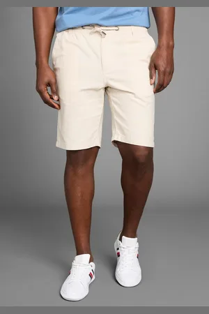 DELMAO Bermudas aus Leinen Lässige Bermudas
