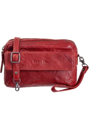 Bagsac Schultertasche Casual Damen Leder Umhängetasche B487010 (ein Stück, 1-tlg), Schulterriemen - Verkäufer: TOP TWO online