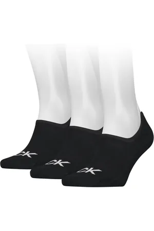 Calvin Klein Füßlinge CK MEN FOOTIE HIGH CUT 3P LOGO (3 Paar) Mit gestricktem Logo