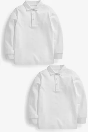 Next Langarm-Poloshirt (2-tlg) - Verkäufer: Germany GmbH