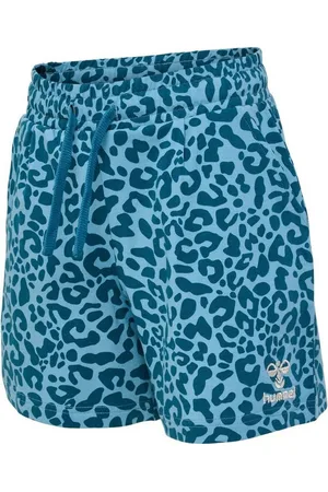 Hummel Sweatshorts hmlFLOWY AOP Shorts (1-tlg) breiter elastischer Bund - Verkäufer: Familiennestkindermode