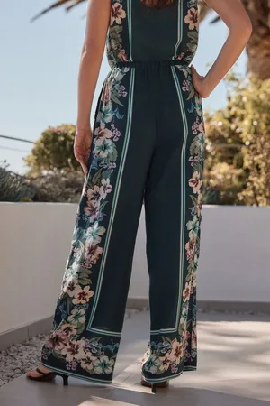 Next Palazzohose Hose mit weitem Bein und Leinenanteil (1-tlg) - Verkäufer: Germany GmbH