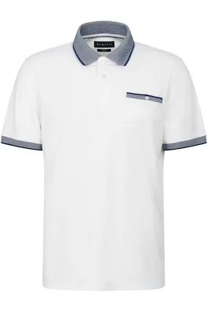 Bugatti Poloshirt 8151-55091A mit Kontraststreifen und Brusttasche - Verkäufer: P-Graph GmbH Mode & mehr