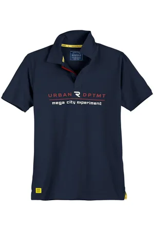 Redfield Poloshirt Übergrößen Poloshirt URBAN DPTMT navy - Verkäufer: bigtex