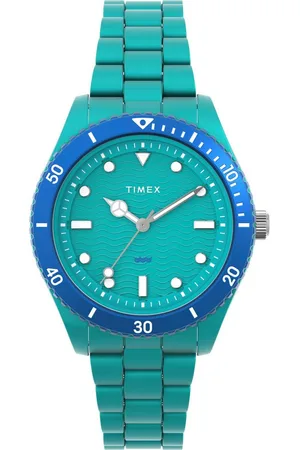 Timex Quarzuhr LEGACY 37 mm TW2Y04700AJ, Armbanduhr, Damenuhr,Kunststoffarmband, Leuchtzeiger