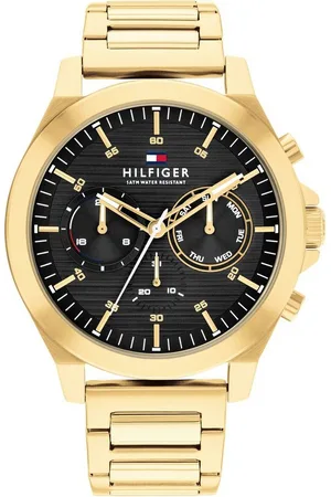 Tommy Hilfiger Multifunktionsuhr LANCE 1710520, Quarzuhr, Armbanduhr, Herrenuhr, Datum, Edelstahlarmband