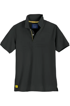 Redfield Poloshirt Übergrößen Poloshirt dezenter Print - Verkäufer: bigtex