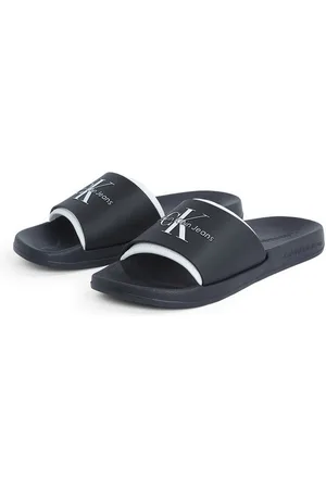Calvin Klein FERRIS 1R Badepantolette, Sommerschuh, Poolslides, Schlappen, für Strand und Schwimmbad