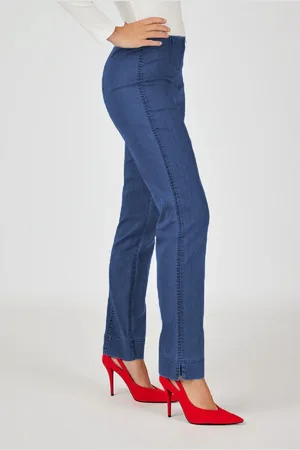 Robell Stretch-Hose Marie Jeans (Hose, 1-tlg., 1er Pack) Elastischer Bund - Verkäufer: tpa-retail