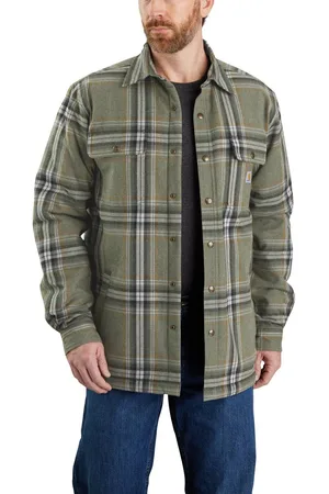 Carhartt Outdoorhemd Herren Langarmhemd Flannel Sherpa Lined Shirt - Verkäufer: Scholz Handelsgesellschaft mbH