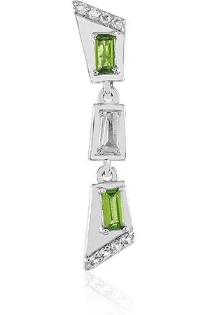 Cavill Anhänger Set Russischer Diopsid & Weißer Topas Silber-Anhänger, 0,396ct (1-tlg) - Verkäufer: Juwelo Deutschland GmbH
