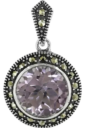 Cavill Anhänger Set Brasilianischer Lavendel Amethyst & Markasit Silber Anhänger, 3,09ct (1-tlg) - Verkäufer: Juwelo Deutschland GmbH