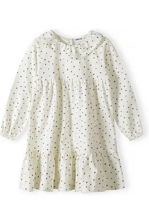 Minoti Jerseykleid Gestuftes Kleid mit Herzmuster (3m-3y) - Verkäufer: