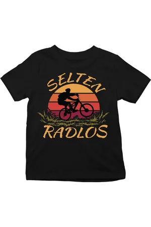 Youth Designz Print-Shirt "Selten Radlos" Kinder T-Shirt mit Lustigen Print Geschenk mit witzigen Motiv - Verkäufer: EmDa Trading GmbH