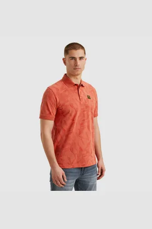 PME Legend™ Poloshirt Short sleeve polo two tone pique printed mit All-Over Print