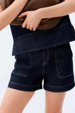 Next Shorts Leichte Utility-Denimshorts aus 100 % Baumwolle (1-tlg) - Verkäufer: Germany GmbH