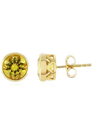 Cavill Ohrring-Set Madagaskar Goldener Apatit Vergoldete Ohrringe, 2,43ct (2-tlg) - Verkäufer: Juwelo Deutschland GmbH