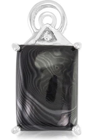 Cavill Anhänger Set USA Psilomelan & Weißer Topas Silberanhänger, 16,64ct (1-tlg) - Verkäufer: Juwelo Deutschland GmbH