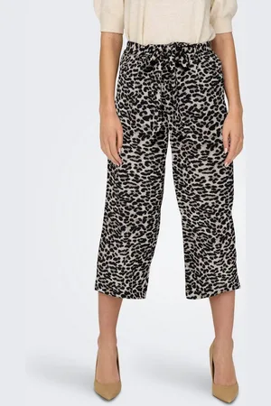 ONLY Palazzohose ONLWINNER PALAZZO CULOTTE PANT NOOS PTM in uni oder gestreiftem Design