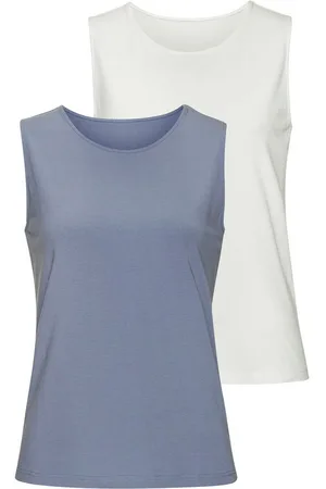 Lascana Tanktop aus elastischer Baumwoll-Modal-Qualität (2er-Pack)