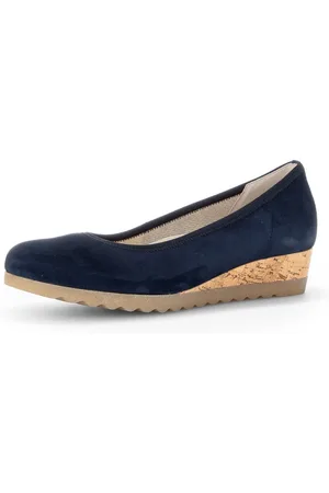 Gabor GENUA Keilpumps, Schlupfschuh, Keilabsatz, Halbschuh, in Schuhweite G (weit)