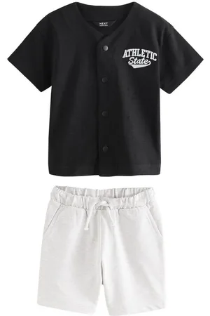 Next T-Shirt & Shorts Kurzärmeliges Baseball-Short und Shorts im Set (2-tlg) - Verkäufer: Germany GmbH