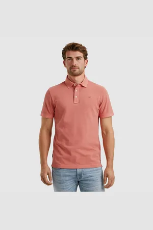 PME Legend™ Poloshirt Short sleeve polo pique garment dye mit Logo Stickerei