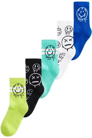 Next Sportsocken Gerippte Socken im 5er-Pack mit Randstreifen (5-Paar) - Verkäufer: Germany GmbH