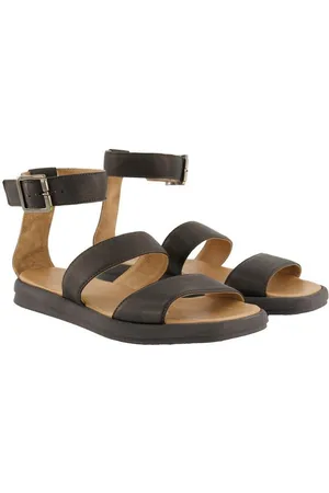 Ulla Popken Leder-Sandalen Nappaleder Fesselriemen Weite H Sandalette - Verkäufer: Popken Fashion Group