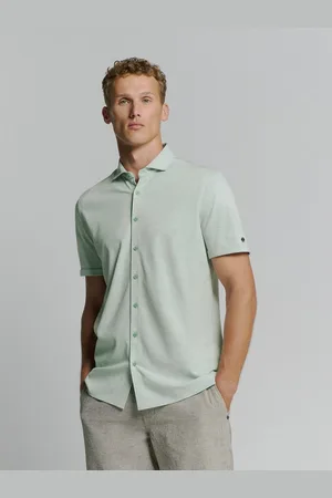 No Excess Langarmhemd Jersey-Hemd