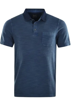 HAJO Poloshirt Herren Poloshirt Popcorn-Struktur - Verkäufer: Mode