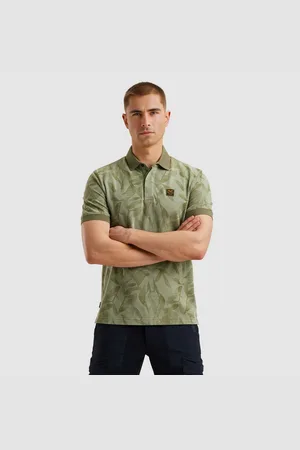 PME Legend™ Poloshirt Short sleeve polo two tone pique printed mit All-Over Print