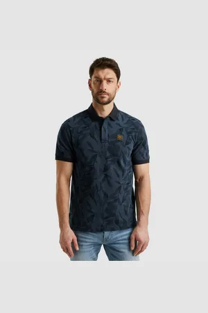 PME Legend™ Poloshirt Short sleeve polo two tone pique printed mit All-Over Print
