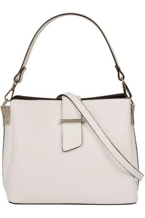Cluty Henkeltasche, echt Leder, Made in Italy