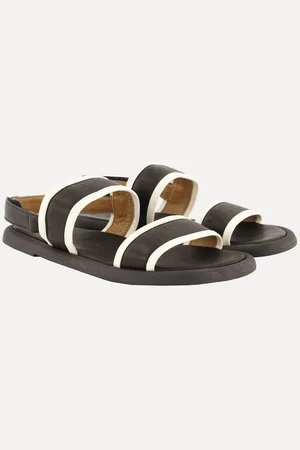 Ulla Popken Leder-Sandalen Klettriegel Weite H Sandalette - Verkäufer: Popken Fashion Group
