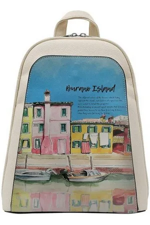 Dogo Tagesrucksack Tidy Bag Burano Island Damen Rucksäcke (Fashion) / Neutral