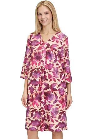 Cartoon Sommerkleid Sommerkleid mit Muster Material
