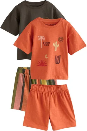 Next Pyjama 2er-Pack kurze Schlafanzüge aus 100 % Baumwolle (4 tlg) - Verkäufer: Germany GmbH